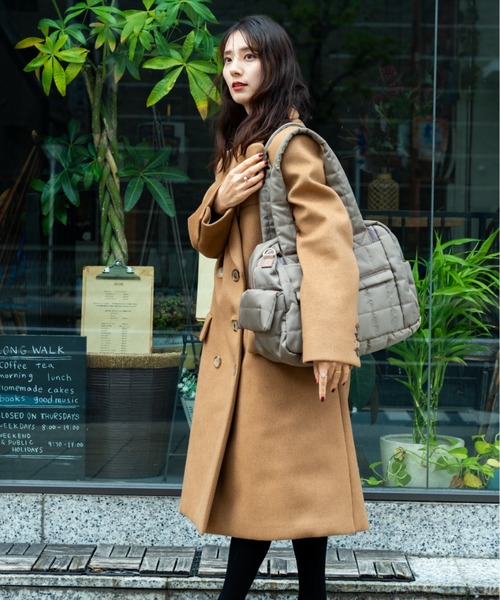 驚きの11ポケット】Rename キルティング 2way マザーズバッグ トート