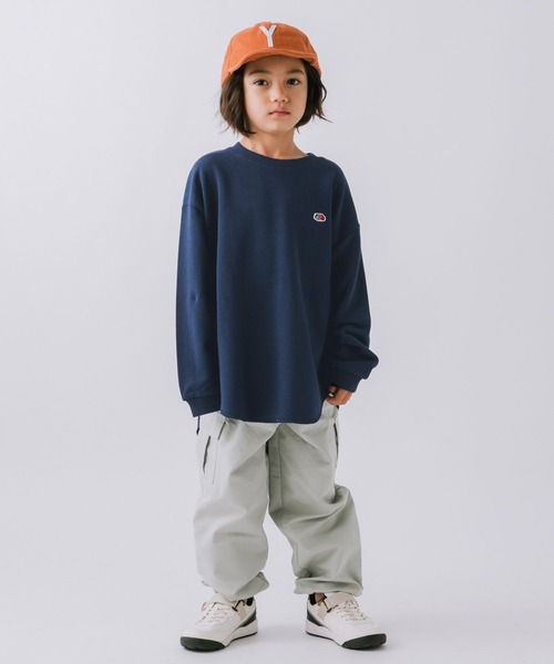 FRUIT OF THE LOOM（フルーツオブザルーム）の「【Fruit Of The Loom】別注スウェットプルオーバー（KIDS）（スウェット・キッズ・グレー/ネイビー/グリーン/ピンク・110cm/120cm/130cm/140cm）」の16枚目の写真