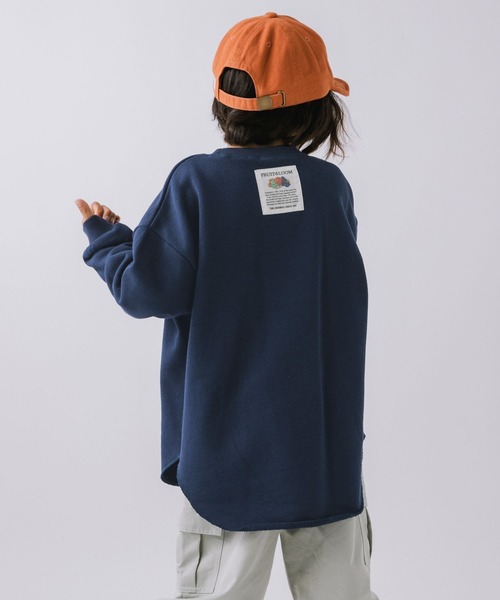 FRUIT OF THE LOOM（フルーツオブザルーム）の「【Fruit Of The Loom】別注スウェットプルオーバー（KIDS）（スウェット・キッズ・グレー/ネイビー/グリーン/ピンク・110cm/120cm/130cm/140cm）」の19枚目の写真