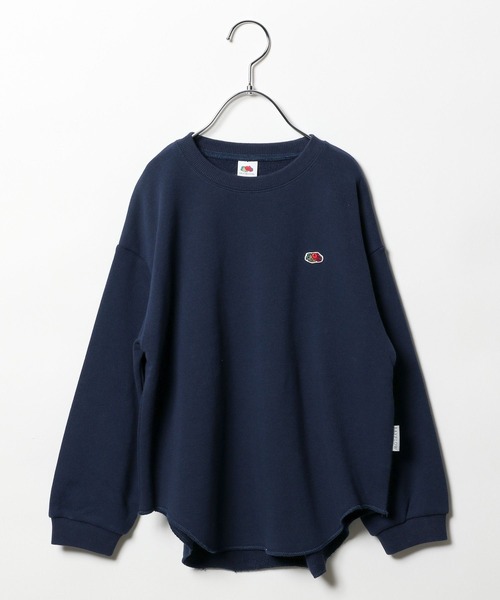 FRUIT OF THE LOOM（フルーツオブザルーム）の「【Fruit Of The Loom】別注スウェットプルオーバー（KIDS）（スウェット・キッズ・グレー/ネイビー/グリーン/ピンク・110cm/120cm/130cm/140cm）」の21枚目の写真