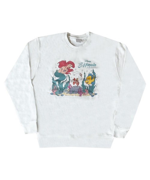 【Lサイズ】ディズニー　スウェット　リトルマーメイド　アリエル　アメリカ　古着 サイズ 12 ディズニー アリエル リトルマーメイド スウェット