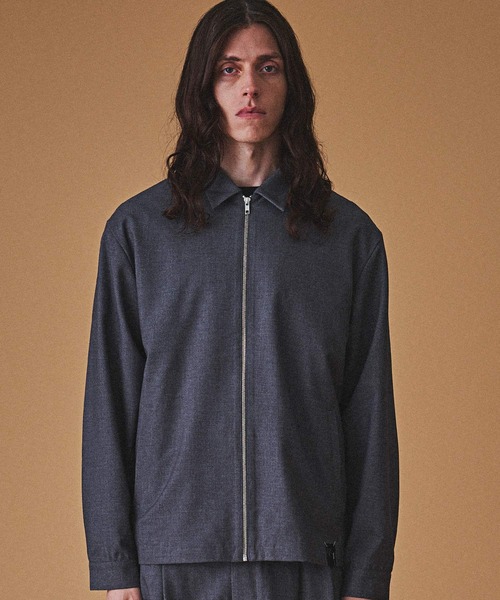 MSML（エムエスエムエル）の「RELAX BLOUSON / レーヨン ウール ブルゾン ジャケット（ブルゾン・メンズ・グレー/ブラック・L/XL/M/S）」の16枚目の写真