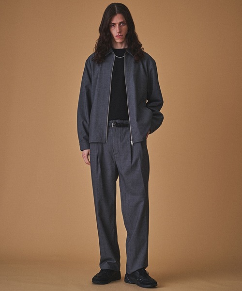 MSML（エムエスエムエル）の「RELAX BLOUSON / レーヨン ウール ブルゾン ジャケット（ブルゾン・メンズ・グレー/ブラック・L/XL/M/S）」の17枚目の写真