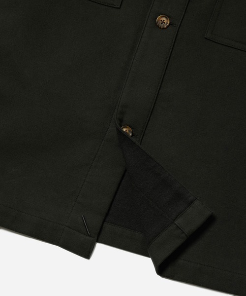 Saturdays NYC(サタデーズ ニューヨークシティ )の「Driessen Overshirt(シャツ/ブラウス・メンズ・ブラック/オリーブ・X-SMALL/L/M/S)」の7枚目の写真