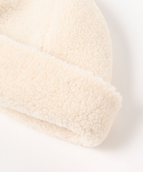 Ray BEAMS(レイビームス)の「CONTROL FREAK × Ray BEAMS / 別注 ボア ワッチキャップ(キャップ・レディース・オフホワイト/ブラック・ONE SIZE)」の9枚目の写真