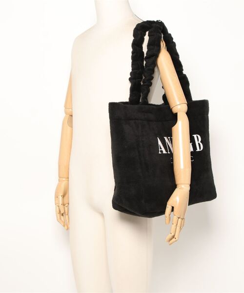 ANDGEEBEE（アンジービー）の「シャギートートバッグ（トートバッグ・レディース・ホワイト/ブラック・FREE）」の20枚目の写真