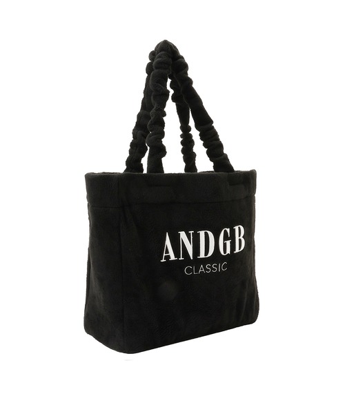 ANDGEEBEE（アンジービー）の「シャギートートバッグ（トートバッグ・レディース・ホワイト/ブラック・FREE）」の12枚目の写真