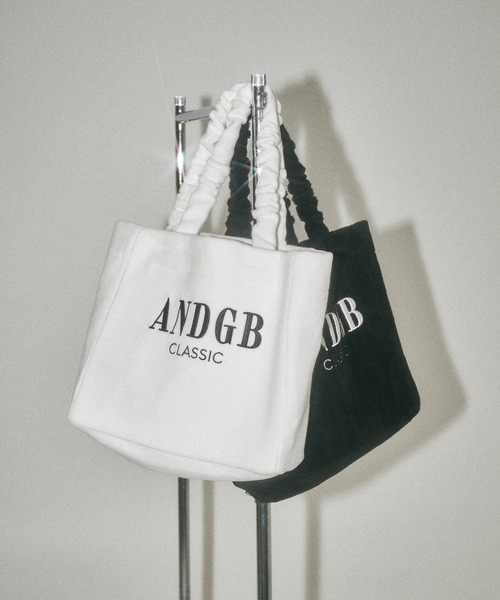 ANDGEEBEE（アンジービー）の「シャギートートバッグ（トートバッグ・レディース・ホワイト/ブラック・FREE）」の16枚目の写真