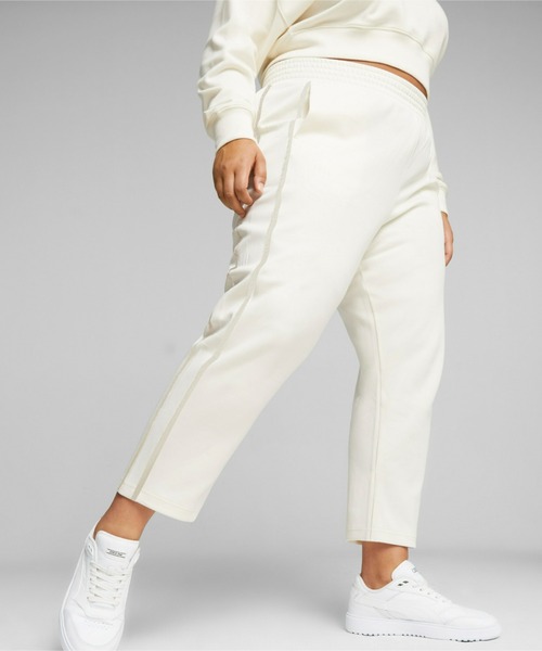 PUMA(プーマ)の「PUMA プーマ ウィメンズ T7 ハイウエスト パンツ(その他パンツ・レディース・サンドベージュ/ブラック/オフホワイト・LARGE/SMALL/X-SMALL/MEDIUM)」の2枚目の写真