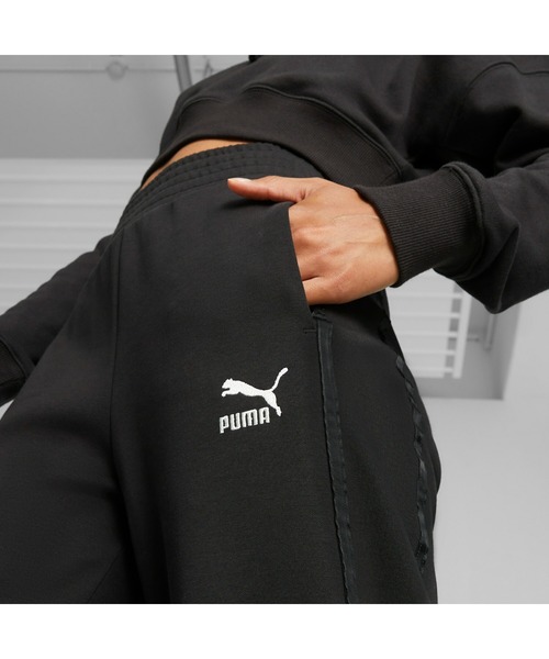 PUMA(プーマ)の「PUMA プーマ ウィメンズ T7 ハイウエスト パンツ(その他パンツ・レディース・サンドベージュ/ブラック/オフホワイト・LARGE/SMALL/X-SMALL/MEDIUM)」の9枚目の写真