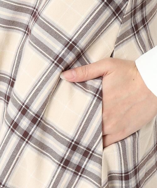 PINK-latte(ピンクラテ)の「【入卒・セレモニー・卒服】リボンSET 衿付きワンピース(ワンピース・キッズ・ベージュ系1/グレー系1/ブルー系その他・16/15 /02)」の10枚目の写真