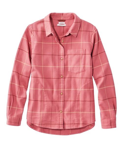 L.L.Bean(エルエルビーン)の「ソフトブラッシュ・フランネル・シャツ ジャパン・フィット(シャツ/ブラウス・レディース・ブルー系その他/レッド系その他/パープル系その他/グリーン系その他/グリーン系その他2/グレー系その他/オレンジ系その他・LARGE/MEDIUM/X-SMALL/SMALL/X-LARGE)」の7枚目の写真