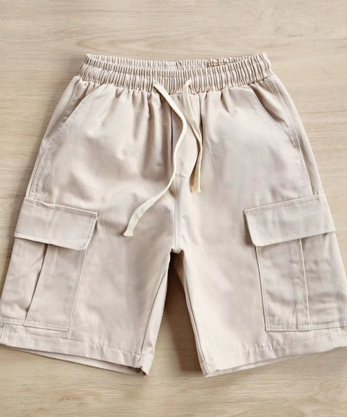 ARCHIVER（アーカイバ）の「【Bl】 [IZU] カーゴショートパンツ（カーゴパンツ・メンズ・カーキ/グレー/ベージュ・MEDIUM/X-LARGE/LARGE）」の8枚目の写真