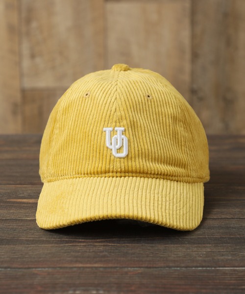 UNIVERSAL OVERALL（ユニバーサルオーバーオール）の「【UNIVERSAL OVERALL/ユニバーサルオーバーオール】コーデュロイ ワンポイントロゴキャップ（キャップ・メンズ・ベージュ/イエロー/グリーン/ブラウン/グレー/ワイン/ブラック/アイボリー・FREE）」の11枚目の写真