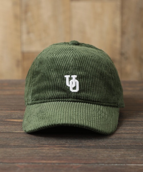 UNIVERSAL OVERALL（ユニバーサルオーバーオール）の「【UNIVERSAL OVERALL/ユニバーサルオーバーオール】コーデュロイ ワンポイントロゴキャップ（キャップ・メンズ・ベージュ/イエロー/グリーン/ブラウン/グレー/ワイン/ブラック/アイボリー・FREE）」の12枚目の写真