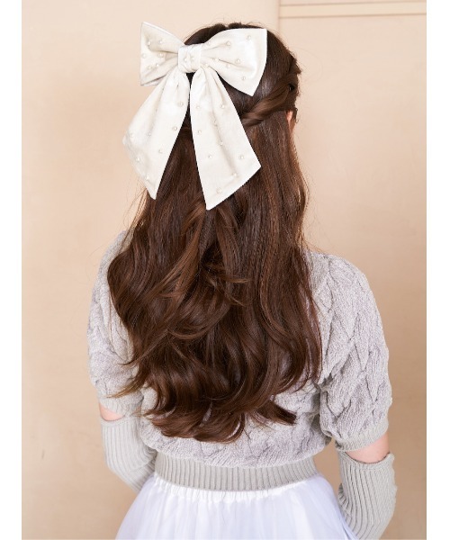 デコラティブリボンバレッタ（バレッタ/ヘアクリップ）｜Darich