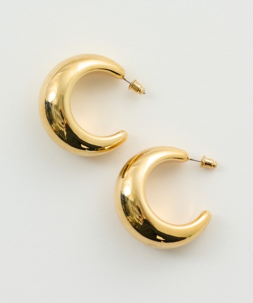 THE PAUSE（ザ ポーズ）の「【THE PAUSE】ラウンドボリュームピアス（ピアス（両耳用）・レディース・シルバー/ゴールド・FREE）」の7枚目の写真