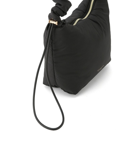 ROPE' PICNIC（ロペピクニック）の「軽量ポリエステルパディングシャーリングワンショルダーバッグ（ショルダーバッグ・レディース・ブルー系その他5/ブラック・FREE）」の9枚目の写真