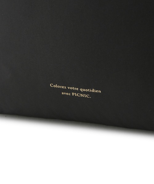 ROPE' PICNIC（ロペピクニック）の「軽量ポリエステルパディングシャーリングワンショルダーバッグ（ショルダーバッグ・レディース・ブルー系その他5/ブラック・FREE）」の11枚目の写真