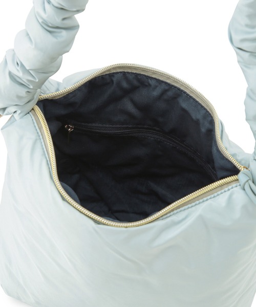 ROPE' PICNIC（ロペピクニック）の「軽量ポリエステルパディングシャーリングワンショルダーバッグ（ショルダーバッグ・レディース・ブルー系その他5/ブラック・FREE）」の17枚目の写真