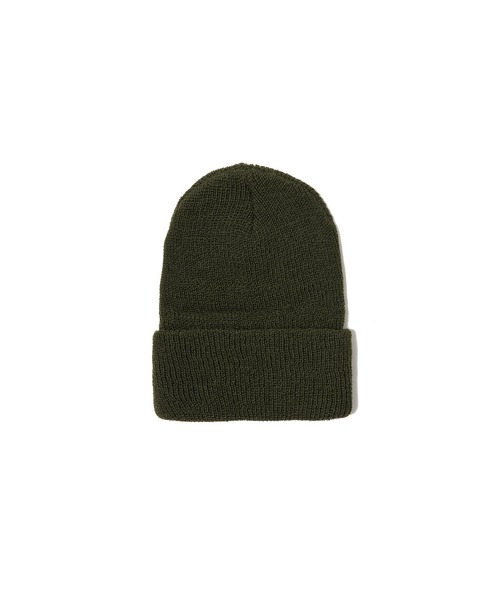 AMERICAN RAG CIE（アメリカンラグシー）の「US GOODS G.I Wool Watch Cap（ニットキャップ/ビーニー・メンズ・オリーブ/ネイビー/ブラック・M）」の3枚目の写真