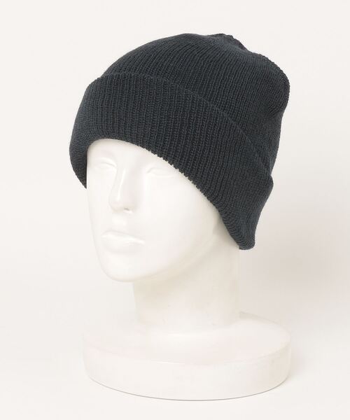 AMERICAN RAG CIE（アメリカンラグシー）の「US GOODS G.I Wool Watch Cap（ニットキャップ/ビーニー・メンズ・オリーブ/ネイビー/ブラック・M）」の12枚目の写真