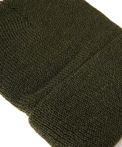 AMERICAN RAG CIE（アメリカンラグシー）の「US GOODS G.I Wool Watch Cap（ニットキャップ/ビーニー・メンズ・オリーブ/ネイビー/ブラック・M）」の7枚目の写真