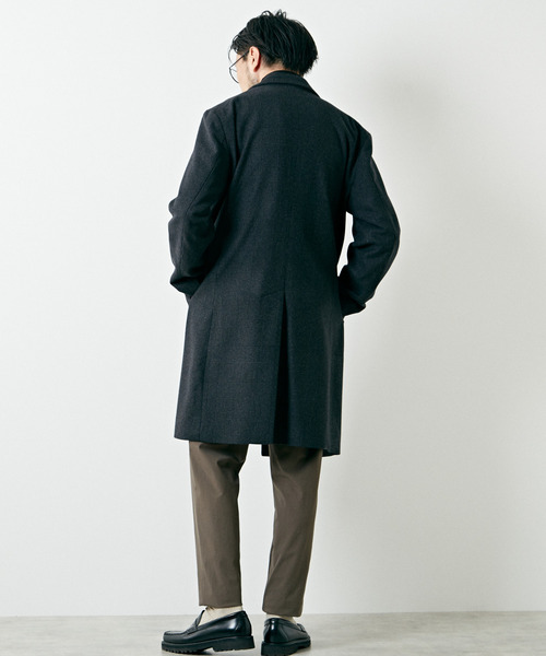 MEN'S MELROSE（メンズメルローズ）の「MTRウールカシミヤビーバー