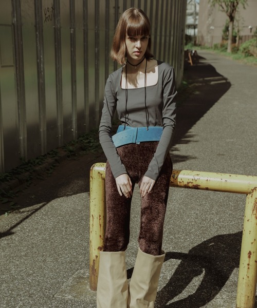 GOLDY（ゴールディ）の「ジグリー メタル ドロップ ベルベット タイ ネックレス（ネックレス・レディース・シルバー/ゴールド・FREE）」の18枚目の写真