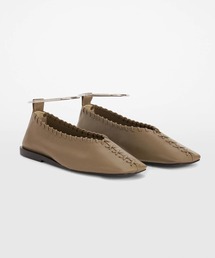 Jil sander Ballerinas. ベージュ/シルバー JIL SANDER(ジル サンダー)のBALLERINA通販 | 集英社HAPPY PLUS