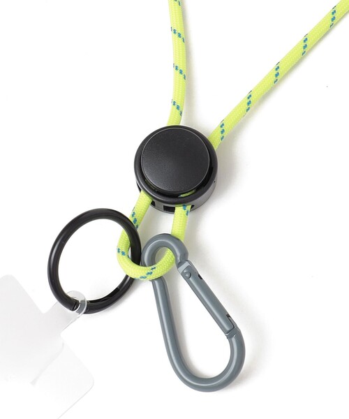 SHIPS any(シップス エニィ)の「BYON BYON: カラビナ付き スマホ ショルダー ストラップ(スマホグッズ・メンズ・ブラック/グレー/ホワイト/ネイビー/イエロー・ONE SIZE)」の11枚目の写真