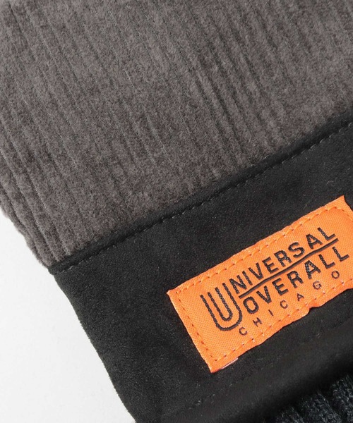 UNIVERSAL OVERALL（ユニバーサルオーバーオール）の「選べる2素材 ボア×コーデュロイ コーデュロイ×スエード タッチパネル対応 グローブ（手袋・メンズ・オフホワイト/ベージュ系その他/ホワイト系その他/ブラック系その他/ブラウン/ブラック/グレー系その他/ベージュ・FREE）」の15枚目の写真