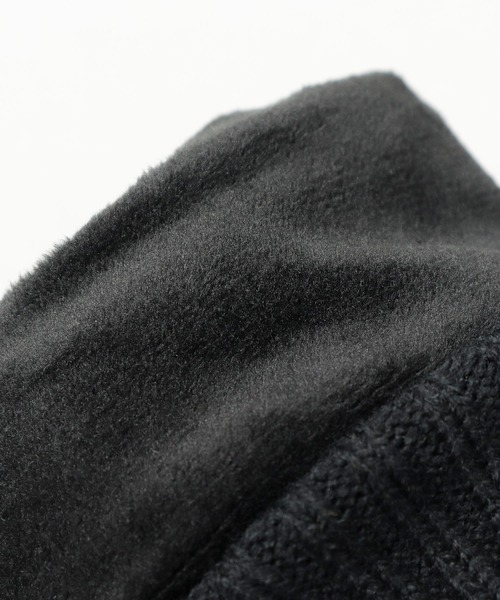 UNIVERSAL OVERALL（ユニバーサルオーバーオール）の「選べる2素材 ボア×コーデュロイ コーデュロイ×スエード タッチパネル対応 グローブ（手袋・メンズ・オフホワイト/ベージュ系その他/ホワイト系その他/ブラック系その他/ブラウン/ブラック/グレー系その他/ベージュ・FREE）」の19枚目の写真