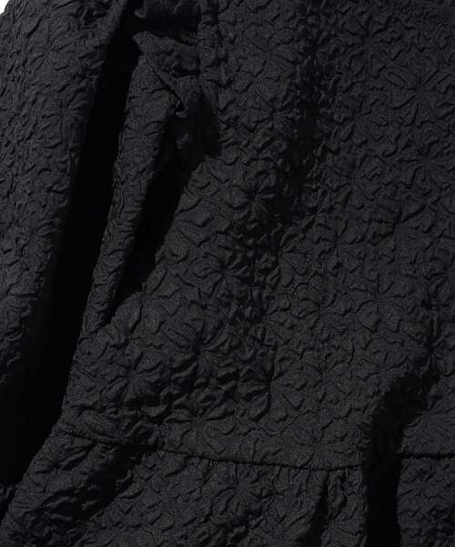 SHOO・LA・RUE（シューラルー）の「◆【110-140cm/プチセレ】エンボスブラウス（シャツ/ブラウス・キッズ・アイボリー/ブラック・11/12/13/14）」の11枚目の写真