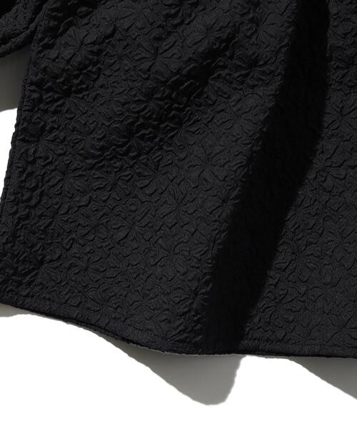 SHOO・LA・RUE（シューラルー）の「◆【110-140cm/プチセレ】エンボスブラウス（シャツ/ブラウス・キッズ・アイボリー/ブラック・11/12/13/14）」の12枚目の写真