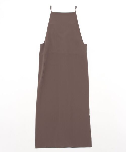 Doux archives（ドゥアルシーヴ）の「ジョーゼットキャミワンピース（ワンピース・レディース・アイボリー/モカ/ブラック・FREE）」の6枚目の写真