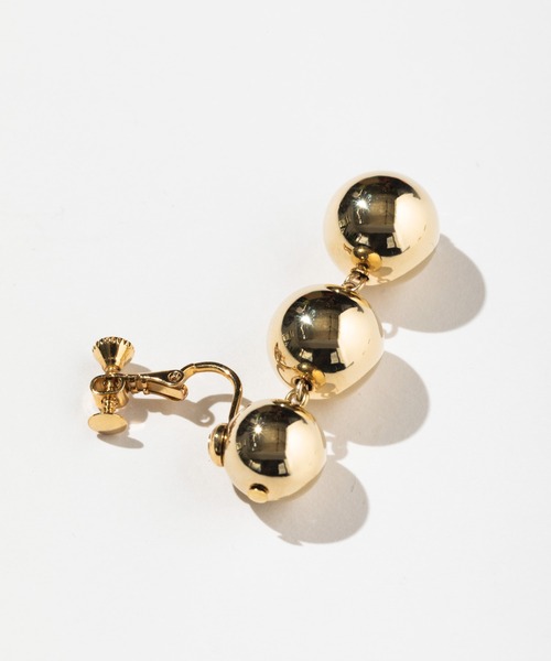 WCJ（ダブルシージェイ）の「ボールチェーンイヤリング（イヤリング・レディース・ゴールド/シルバー・FREE）」の5枚目の写真