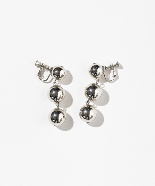 WCJ（ダブルシージェイ）の「ボールチェーンイヤリング（イヤリング・レディース・ゴールド/シルバー・FREE）」の9枚目の写真