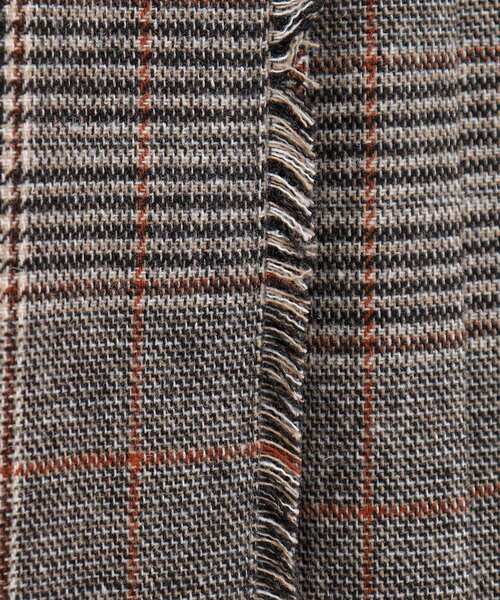 grove（グローブ）の「◆チェックとプリーツが着映えする主役スカート（スカート・レディース・チャコールグレー/ブラック系1/ダークブラウン系1・03/02/01/05/04）」の7枚目の写真