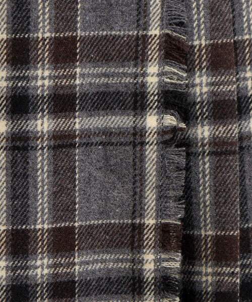 grove（グローブ）の「◆チェックとプリーツが着映えする主役スカート（スカート・レディース・チャコールグレー/ブラック系1/ダークブラウン系1・03/02/01/05/04）」の11枚目の写真