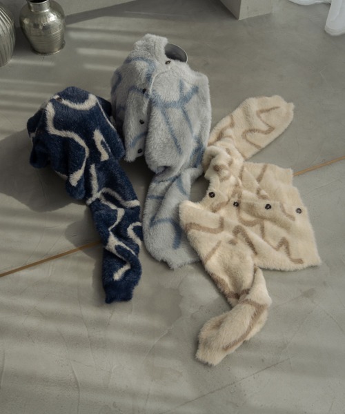 Ambre Neige（アンブルネージュ）の「【前後２WAY】２ｗａｙニュアンスニットラインカーディガン／【WEB/EC限定商品】（カーディガン/ボレロ・レディース・アイボリー/ライトグレー/ネイビー・FREE）」の19枚目の写真