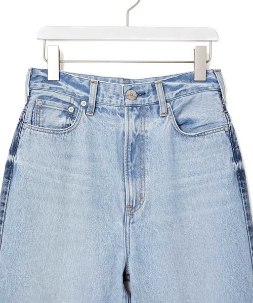 NEEDBY heritage（ニードバイヘリテージ）の「【NEEDBY for ADAM ET ROPE'】別注 WIDE STRAIGHT（デニムパンツ・レディース・ブルー・24/25/26/23）」の9枚目の写真