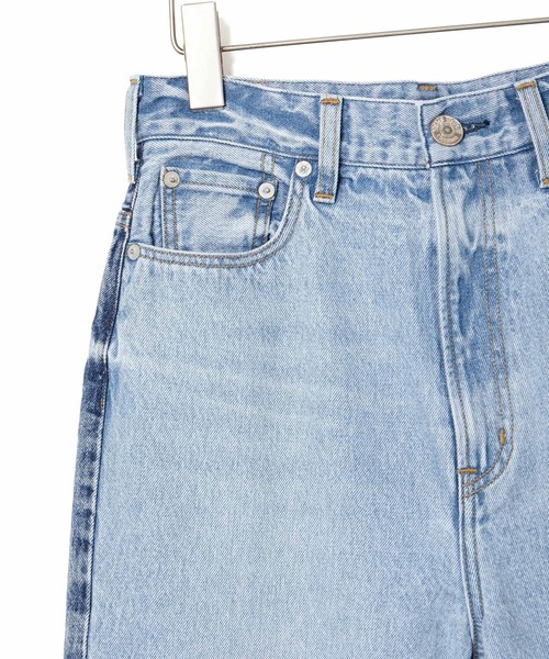 NEEDBY heritage（ニードバイヘリテージ）の「【NEEDBY for ADAM ET ROPE'】別注 WIDE STRAIGHT（デニムパンツ・レディース・ブルー・24/25/26/23）」の10枚目の写真