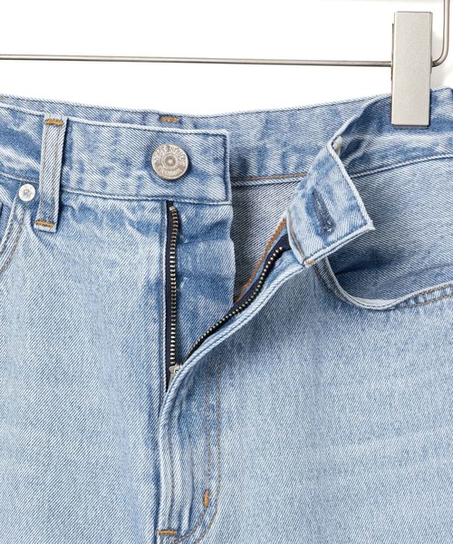 NEEDBY heritage（ニードバイヘリテージ）の「【NEEDBY for ADAM ET ROPE'】別注 WIDE STRAIGHT（デニムパンツ・レディース・ブルー・24/25/26/23）」の12枚目の写真