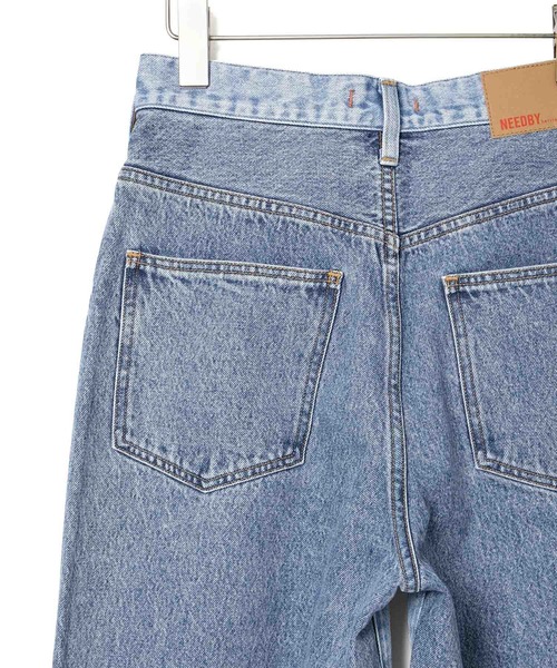 NEEDBY heritage（ニードバイヘリテージ）の「【NEEDBY for ADAM ET ROPE'】別注 WIDE STRAIGHT（デニムパンツ・レディース・ブルー・24/25/26/23）」の14枚目の写真