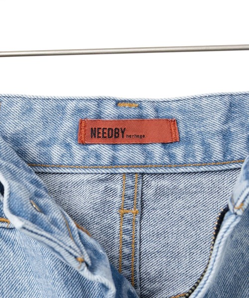 NEEDBY heritage（ニードバイヘリテージ）の「【NEEDBY for ADAM ET ROPE'】別注 WIDE STRAIGHT（デニムパンツ・レディース・ブルー・24/25/26/23）」の16枚目の写真