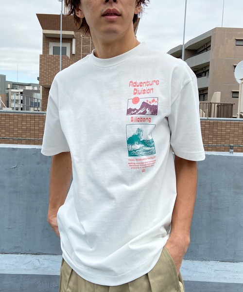 BILLABONG(ビラボン)の「BILLABONG/ビラボン 半袖Tシャツ ルーズシルエット 速乾 ストレッチ性 BE011-216(Tシャツ/カットソー・メンズ・スミクロ/サンドベージュ/オフホワイト・M/L/XL)」の5枚目の写真