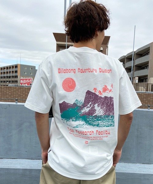 BILLABONG(ビラボン)の「BILLABONG/ビラボン 半袖Tシャツ ルーズシルエット 速乾 ストレッチ性 BE011-216(Tシャツ/カットソー・メンズ・スミクロ/サンドベージュ/オフホワイト・M/L/XL)」の7枚目の写真