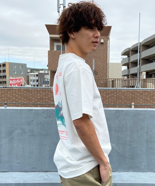 BILLABONG(ビラボン)の「BILLABONG/ビラボン 半袖Tシャツ ルーズシルエット 速乾 ストレッチ性 BE011-216(Tシャツ/カットソー・メンズ・スミクロ/サンドベージュ/オフホワイト・M/L/XL)」の6枚目の写真