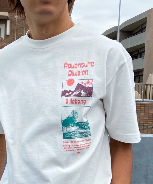 BILLABONG(ビラボン)の「BILLABONG/ビラボン 半袖Tシャツ ルーズシルエット 速乾 ストレッチ性 BE011-216(Tシャツ/カットソー・メンズ・スミクロ/サンドベージュ/オフホワイト・M/L/XL)」の11枚目の写真
